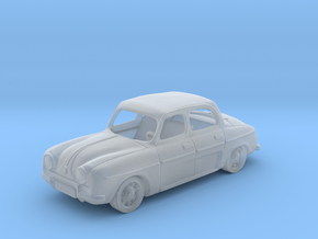 Renault Dauphine Gordini 1964 1:87 HO in Clear Ultra Fine Detail Plastic