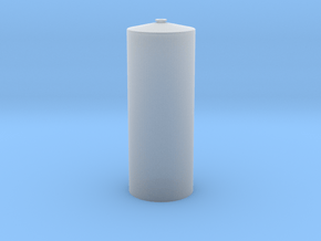 'N Scale' - 12' Diameter x 31'-9" Tall Tank in Clear Ultra Fine Detail Plastic