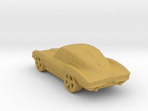 Chevrolet Corvette Stingray 1:120 TT in Tan Fine Detail Plastic
