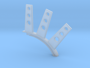Weather Control Spine in Clear Ultra Fine Detail Plastic