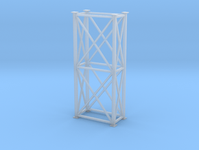 'S Scale' - 4' x 8' x 20' Tower in Clear Ultra Fine Detail Plastic