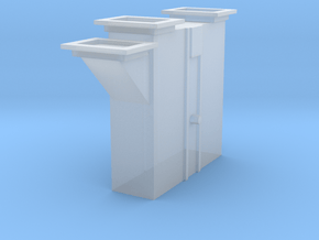 'S Scale' - Bucket Elevator Boot in Clear Ultra Fine Detail Plastic