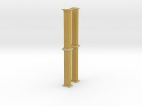 'S Scale' - Bucket Elevator- 20 Ft. - Casing in Tan Fine Detail Plastic