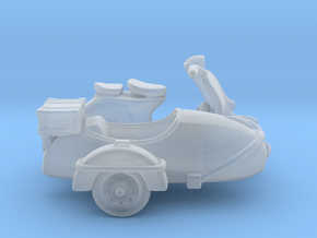 Vespa Sidecar 160 in Clear Ultra Fine Detail Plastic