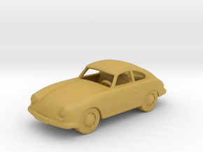 Porsche 356 a 1958  1:87 HO in Tan Fine Detail Plastic