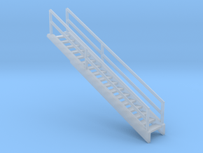 'N Scale' - 36' Bin - Stairway in Clear Ultra Fine Detail Plastic