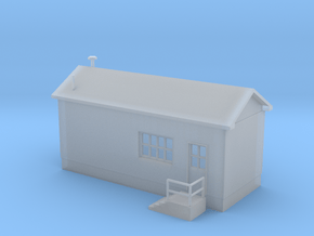 'N Scale' - Yard Manager Building in Clear Ultra Fine Detail Plastic