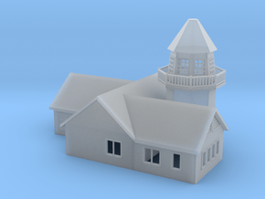 'N Scale' - Home on Pier in Clear Ultra Fine Detail Plastic