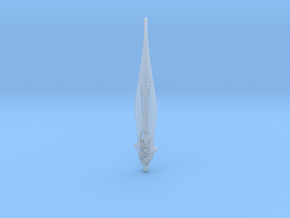 Wing Sword in Clear Ultra Fine Detail Plastic