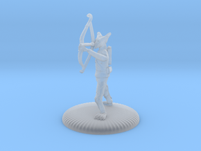 D&D Wilden Seeker with Bow and Arrow Mini in Clear Ultra Fine Detail Plastic