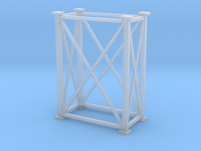 'HO Scale' -4' x 8' x 11.8' Tower in Clear Ultra Fine Detail Plastic