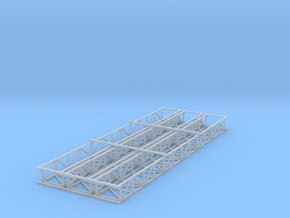'HO Scale' - 58' Conveyor Bridge in Clear Ultra Fine Detail Plastic