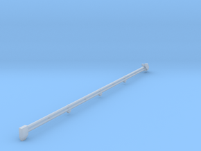 'N Scale' - Chain and Paddle Conveyor - 10" x 80' in Clear Ultra Fine Detail Plastic