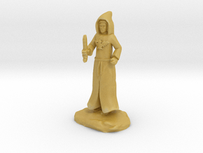 Dracandros, a human dragon cultist with Dagger in Tan Fine Detail Plastic