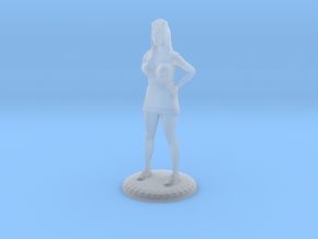 Nurse with Needle - 25 mm version in Clear Ultra Fine Detail Plastic