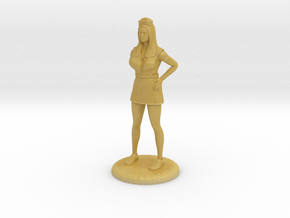 Nurse with Needle - 28 mm version in Tan Fine Detail Plastic