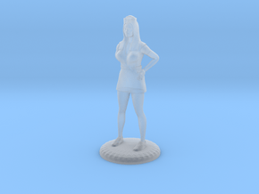 Nurse with Needle - 28 mm version in Clear Ultra Fine Detail Plastic