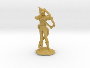 Tiefling Ranger with  Bow in Tan Fine Detail Plastic