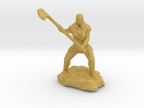 Female Human Cleric of Wee Jas With Scythe in Tan Fine Detail Plastic