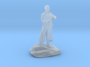 Human Rogue  With Dagger in Clear Ultra Fine Detail Plastic