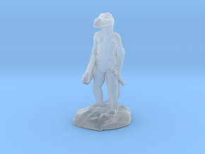 Kobold Archer, Standing Relaxed With Shortbow in Clear Ultra Fine Detail Plastic