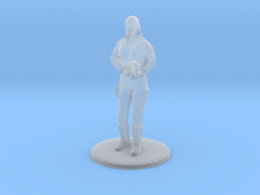 SG Female Standing 35 mm new in Clear Ultra Fine Detail Plastic