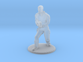 SG Male Soldier Creeping 35 mm new in Clear Ultra Fine Detail Plastic