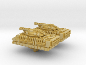 Hild Heavy Hover Armor - 3mm in Tan Fine Detail Plastic