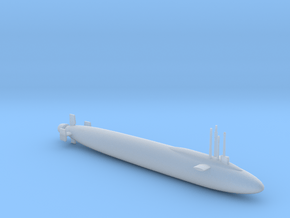 (1/600) US Navy CONFORM Submarine in Clear Ultra Fine Detail Plastic