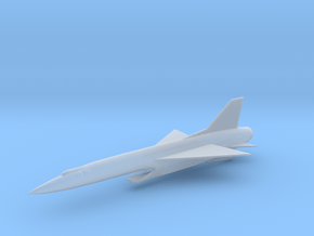 Republic F-103E Thunderwarrior Interceptor in Clear Ultra Fine Detail Plastic
