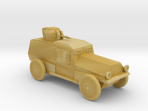 AV843 Armored Car in Tan Fine Detail Plastic