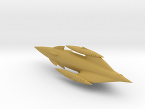 Michael Class Starship - 1:20000 in Tan Fine Detail Plastic