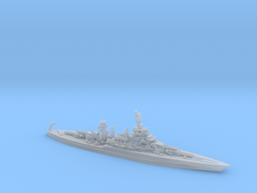 US Colorado-Class Battleship in Clear Ultra Fine Detail Plastic