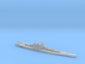 Japanese Yamato-Class Battleship in Clear Ultra Fine Detail Plastic