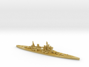 British King George V-class Battleship in Tan Fine Detail Plastic