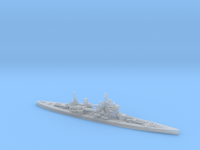 British King George V-class Battleship in Clear Ultra Fine Detail Plastic