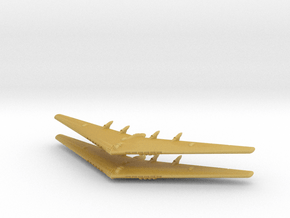 YB-35 Flying Wing-1/700- (Qty. 2) in Tan Fine Detail Plastic