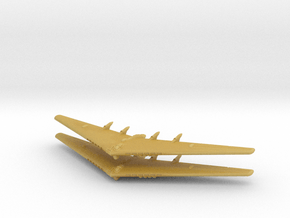YB-35 Flying Wing- (Global War)- (Qty. 2) in Tan Fine Detail Plastic