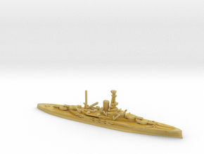 British Revenge-Class Battleship in Tan Fine Detail Plastic