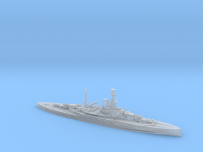 British Revenge-Class Battleship in Clear Ultra Fine Detail Plastic