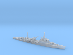 British Crown Colony-Class Cruiser in Clear Ultra Fine Detail Plastic