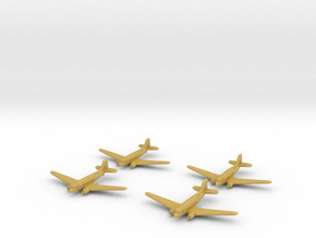 C-47 Skytrain Transport-1/600-(Qty. 4) United Stat in Tan Fine Detail Plastic
