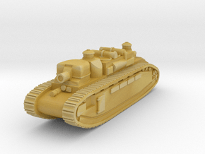  French Char 2C Alsace- 1/285 (Qty.1) in Tan Fine Detail Plastic