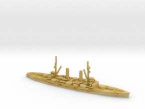 Japanese Satsuma-Class Battleship in Tan Fine Detail Plastic