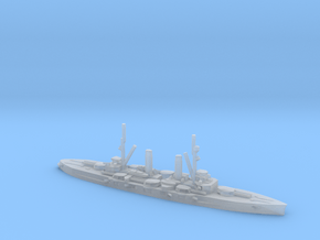 Japanese Satsuma-Class Battleship in Clear Ultra Fine Detail Plastic