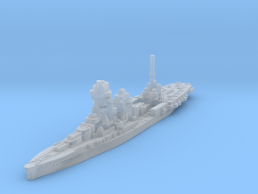 Ise -1944 Conversion (Hybrid Carrier/Battleship) in Clear Ultra Fine Detail Plastic