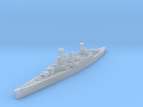 Admiral Class Battlecruiser (HMS Hood) in Clear Ultra Fine Detail Plastic