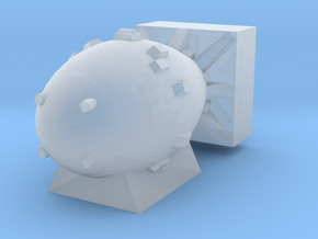 Fat Boy Atom Bomb (x1) in Clear Ultra Fine Detail Plastic