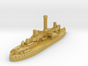 Caio Dulio Class Ironclad (Italy) in Tan Fine Detail Plastic