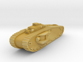 Mk VIII Liberty Tank (U.K. & U.S.) in Tan Fine Detail Plastic